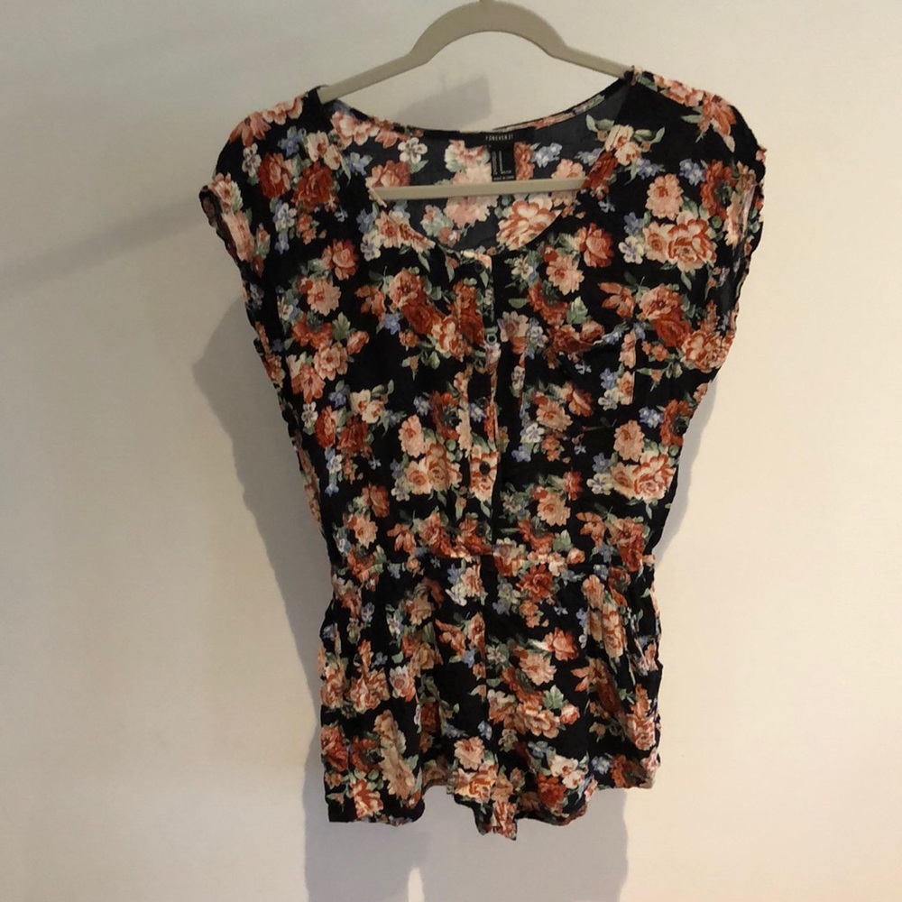 Floral Romper
